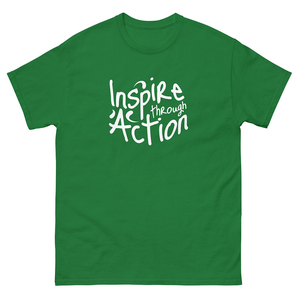 Thumbnail: Purchase online Inspire Through Action T-Shirt for Everyday Wear. Shop now for stylish motivation you can wear anywhere!