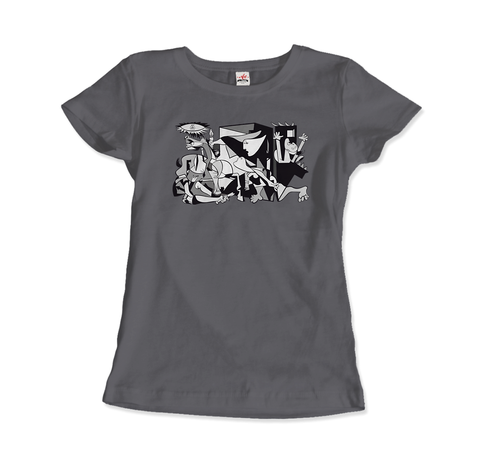 Thumbnail: Buy Pablo Picasso Guernica 1937 Artwork Reproduction T-Shirt for Sale Online! Unique, stylish, and perfect for art lovers.