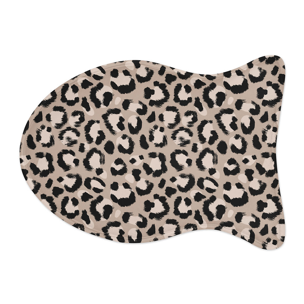 Treat your pet to ultimate comfort with the Stylish Leopard Print Pet Mat for Your Furry Friends Comfort. Shop online now!