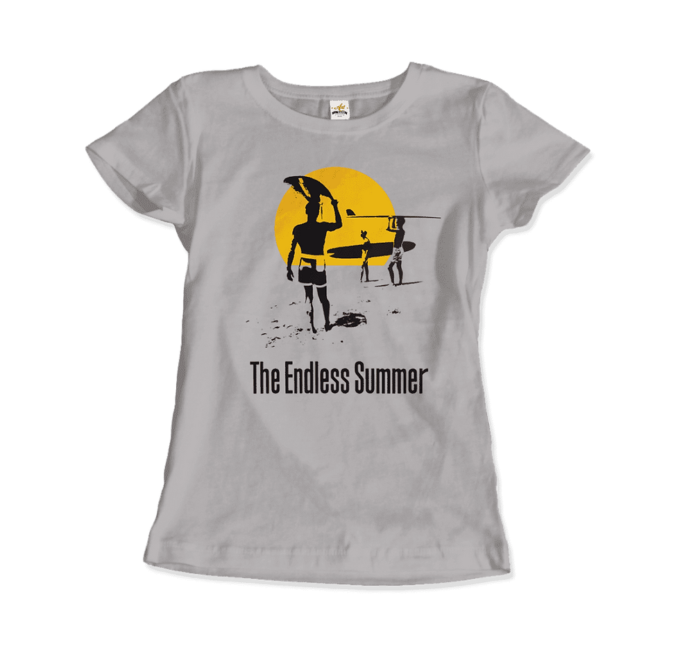 Thumbnail: The Endless Summer 1966 Surf Documentary T-Shirt. Ideal for those who cherish the waves and the film. Shop today!