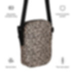Shop online Trendy Snow Leopard Print Utility Crossbody Bag. Perfect blend of fashion and function—order yours today!