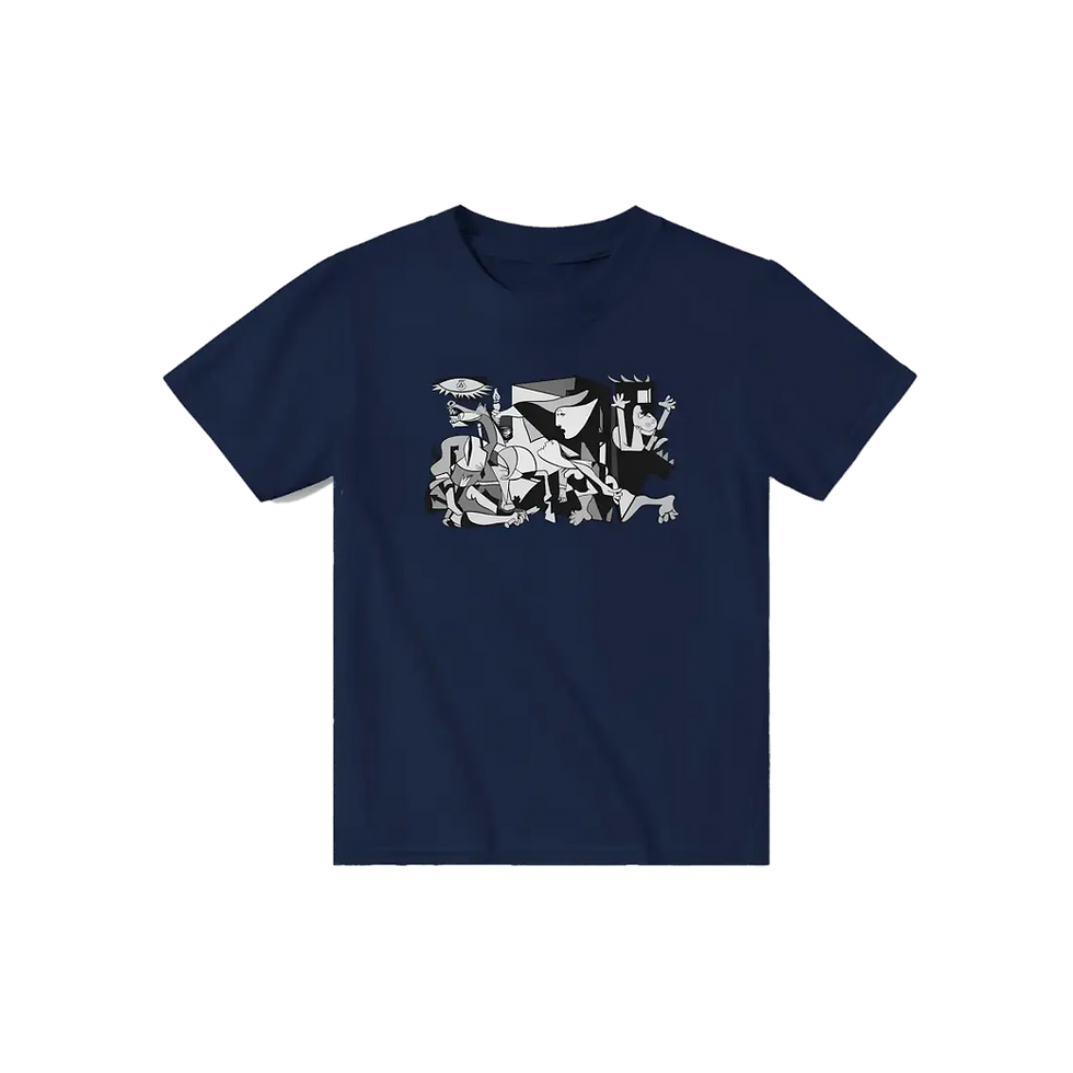 Thumbnail: Buy Pablo Picasso Guernica 1937 Artwork Reproduction T-Shirt for Sale Online! Unique, stylish, and perfect for art lovers.