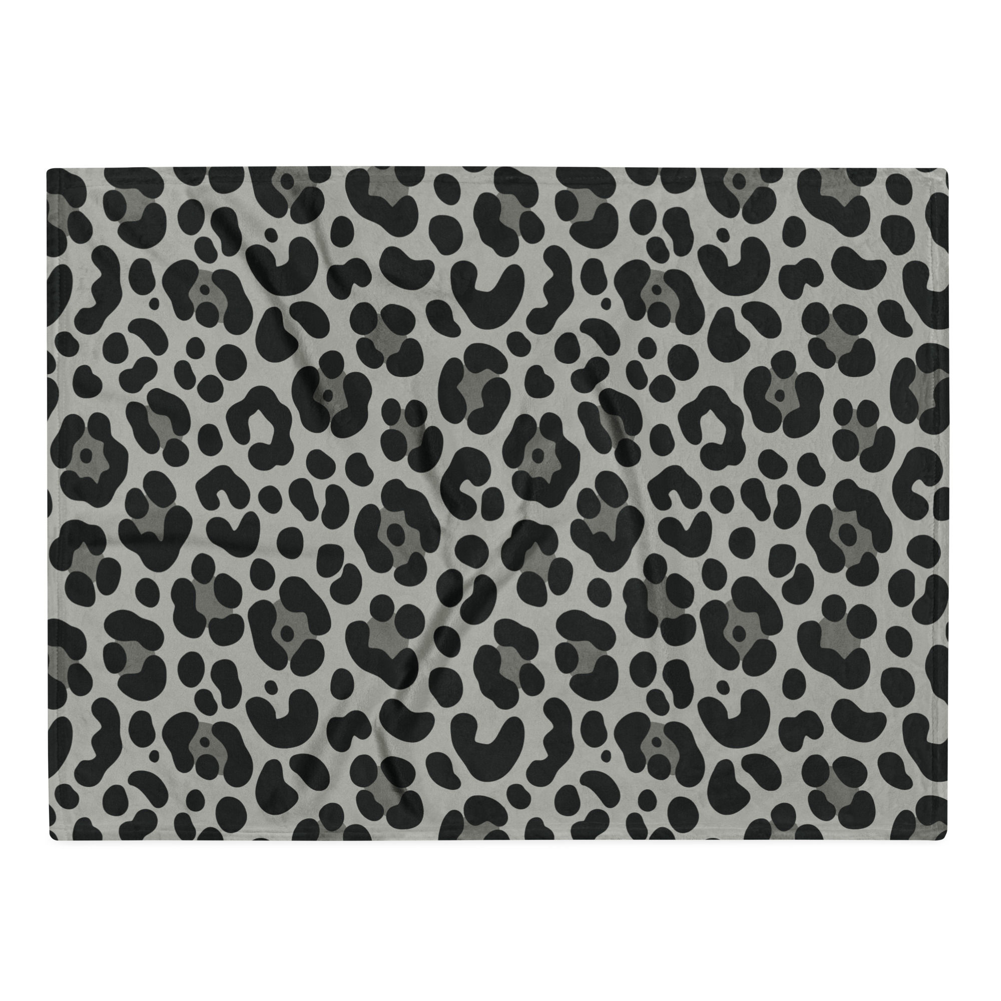 Buy Unique Snow Leopard Print Throw Blanket for Home Decor. Shop online now for cozy elegance and a bold statement piece.