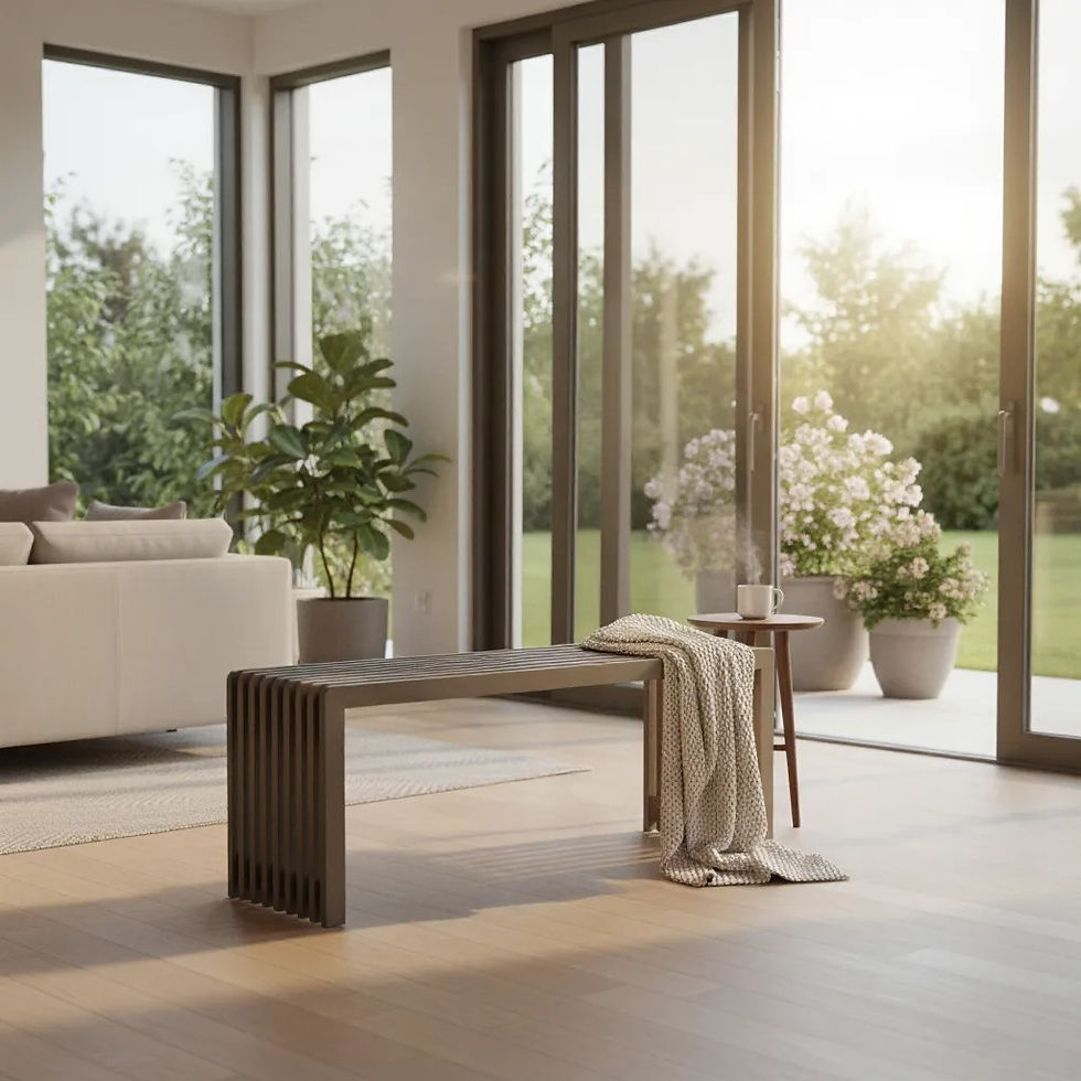 Elegant Dune Rounded Bench: Perfect for Any Outdoor Space. Style and comfort blend seamlessly for stunning outdoor living.