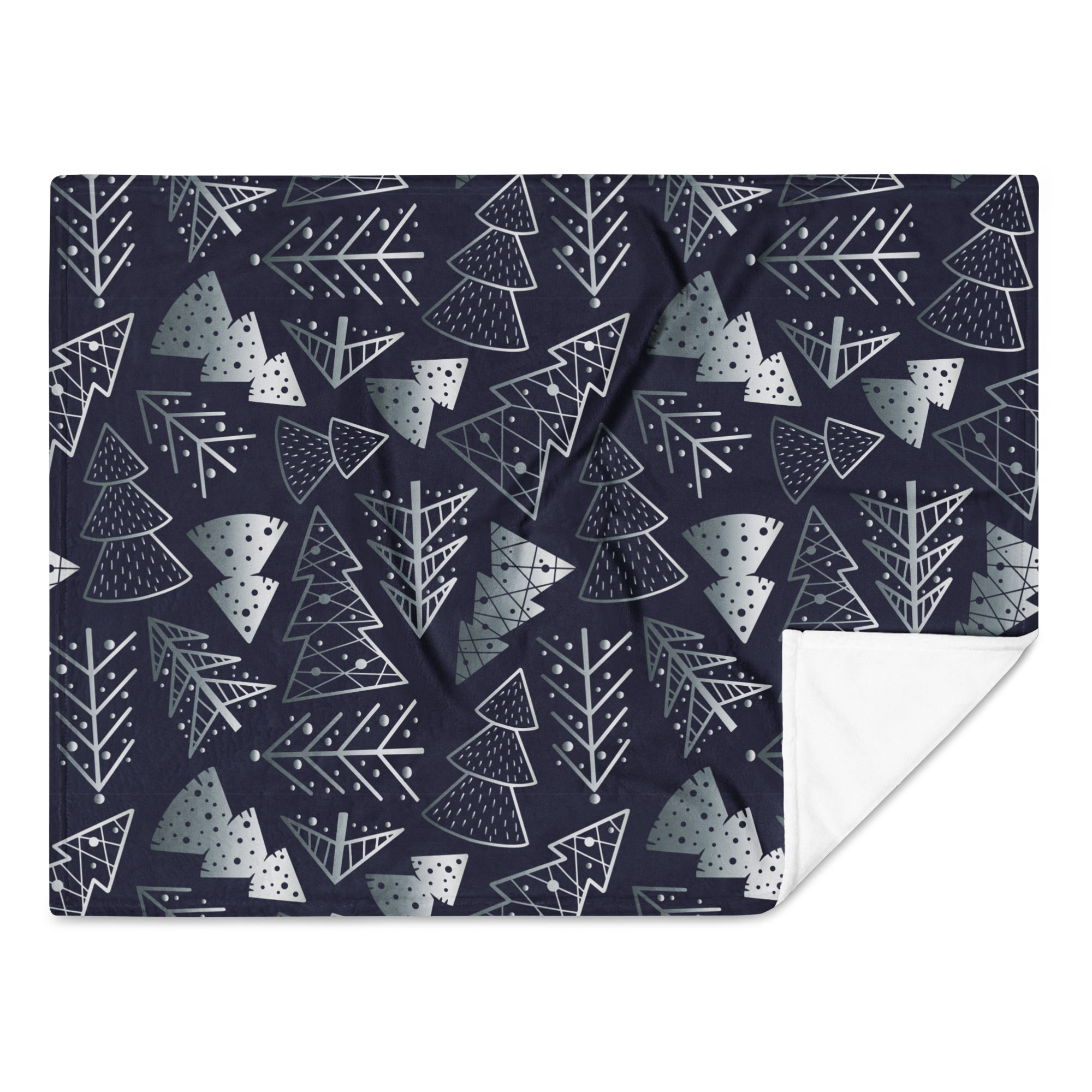 Shop Christmas Holiday Forest Tree Throw Blanket for Home Comfort. Perfect festive décor and warmth for your living space!