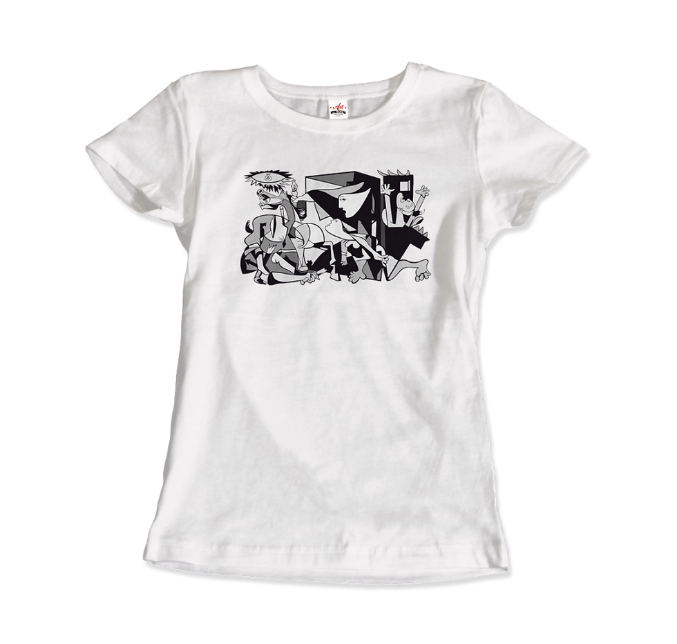 Thumbnail: Buy Pablo Picasso Guernica 1937 Artwork Reproduction T-Shirt for Sale Online! Unique, stylish, and perfect for art lovers.