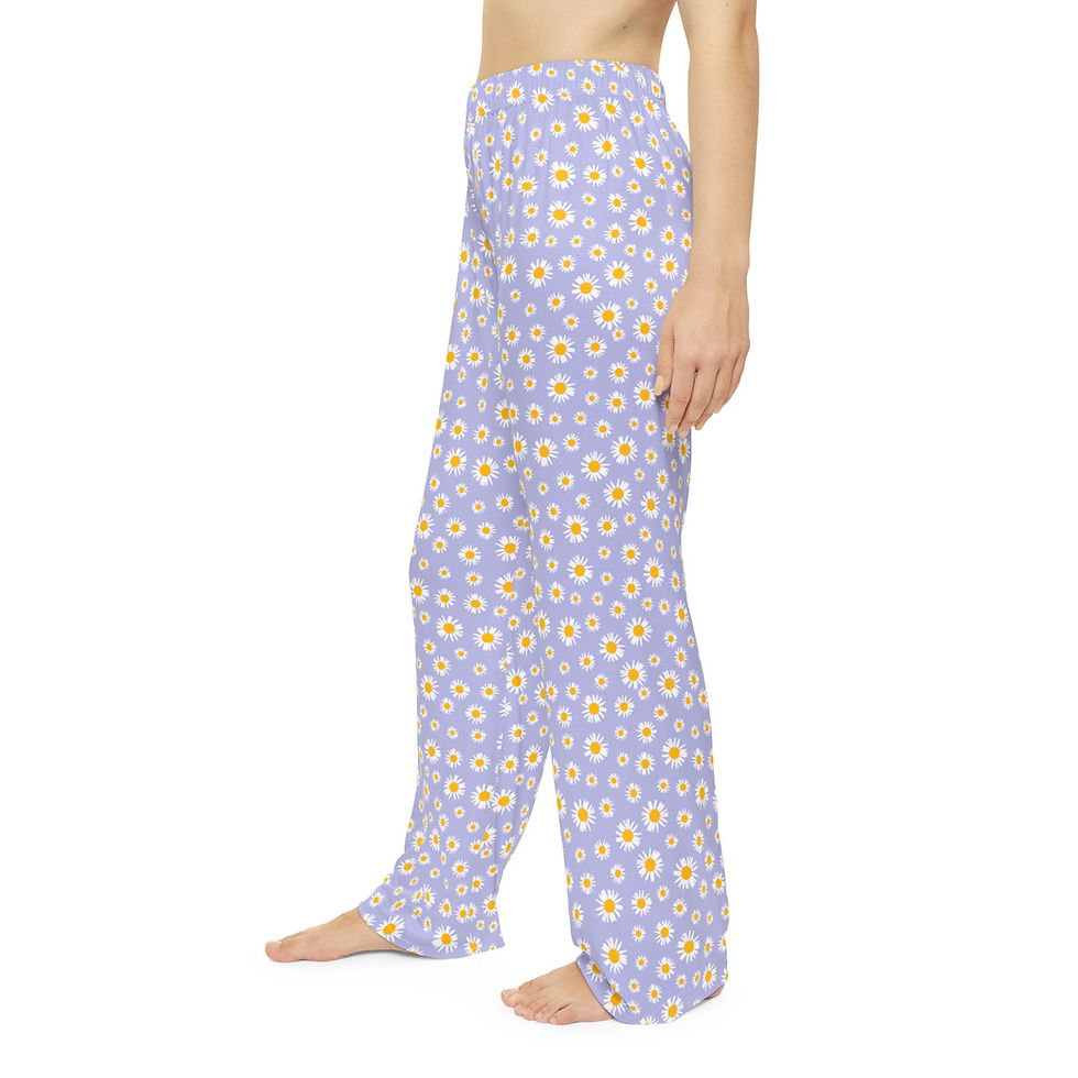 Thumbnail: Buy Stylish Chamomile Print Women's Pajama Pants. Perfect fit, cute design, and ultimate comfort for every night.