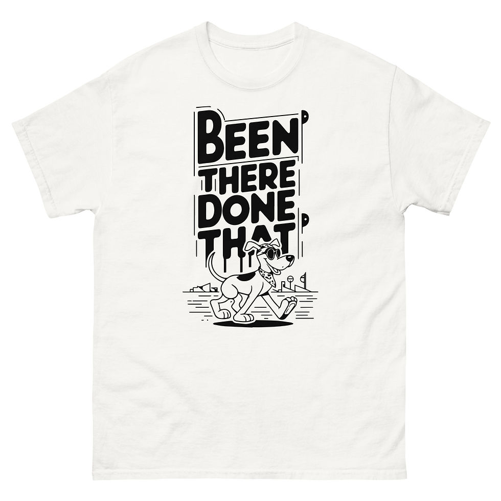 Shop Stylish Been There Done That T-Shirt for Everyday Wear. Enjoy comfort, versatility, and bold style in one must-have tee!