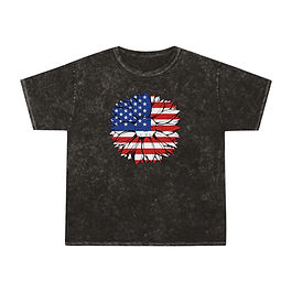 Best Sunflower American Flag T-Shirt: Shop Online!