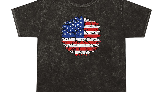 Best Sunflower American Flag T-Shirt: Shop Online!