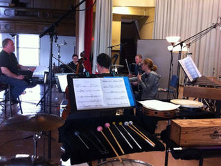 1st recording session