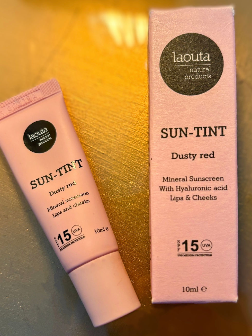 Thumbnail: sun tint dusty red spf15 laouta cyprus