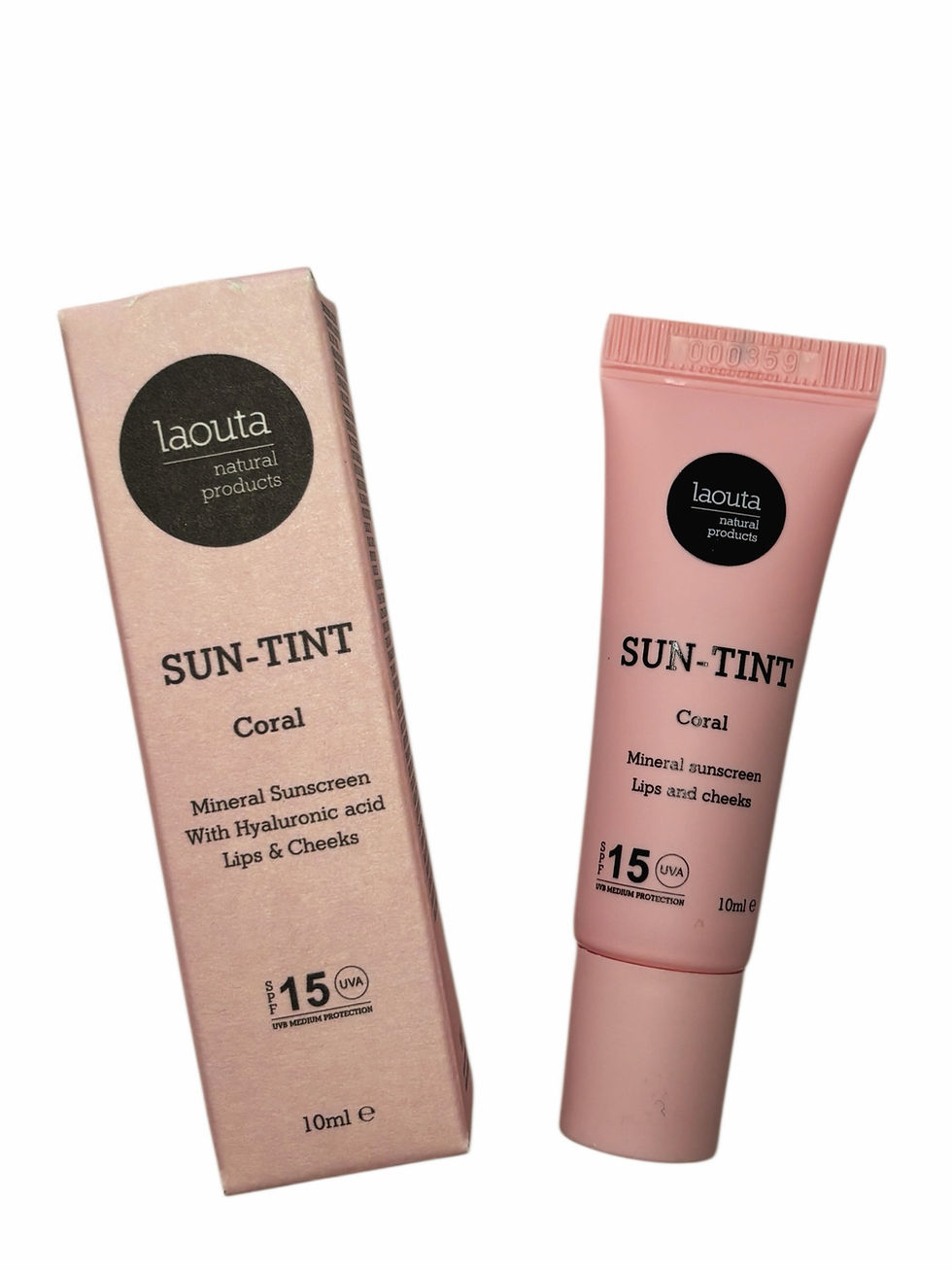 sun tint coral spf15 laouta cyprus
