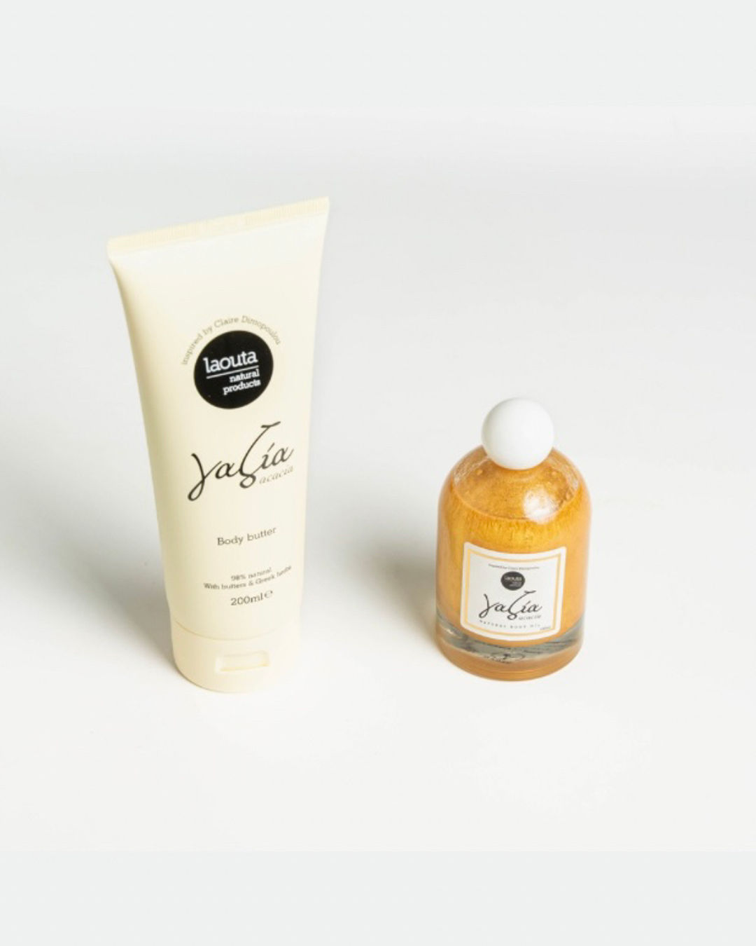 Γαζία Acacia | Combo - natural body oil & body butter