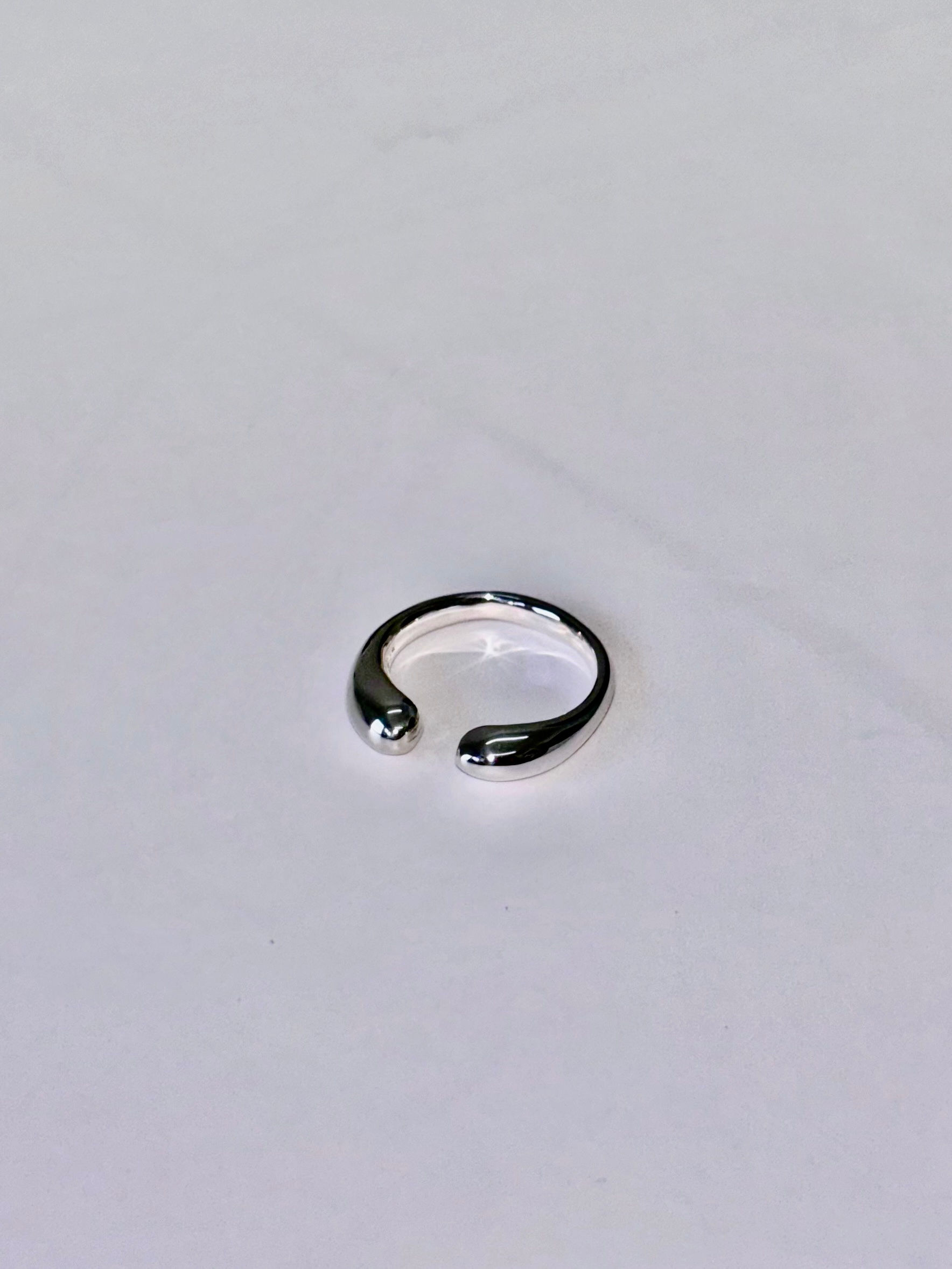 Almost Circle Ring – 925 Sterling Silver