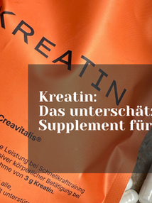 Kreatin: Das unterschätzte Supplement für Frauen