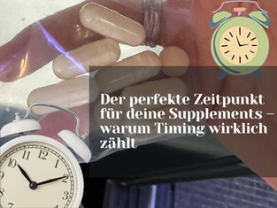 Supplements Timing