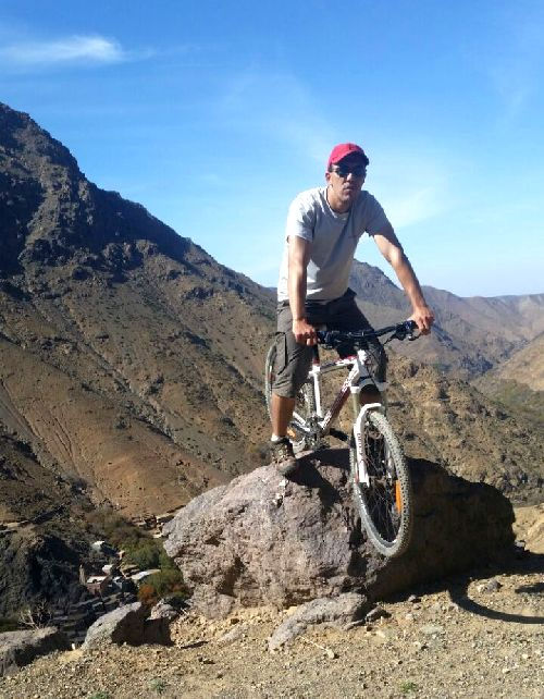 Mountain biking