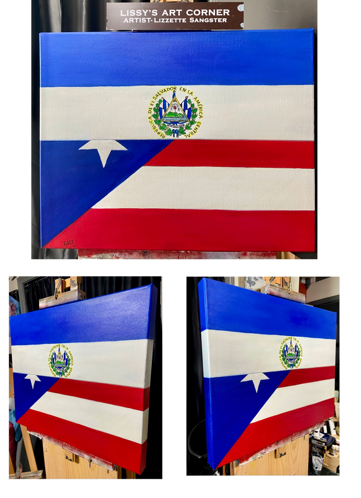 Banderas- PR/ Salvador -Gallery Canvas