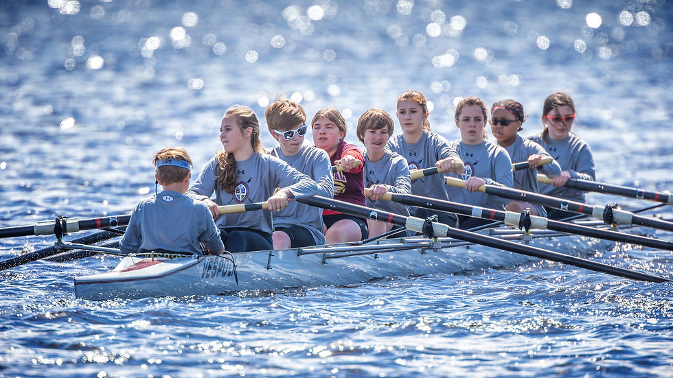 Spring 2015 Rowing Team