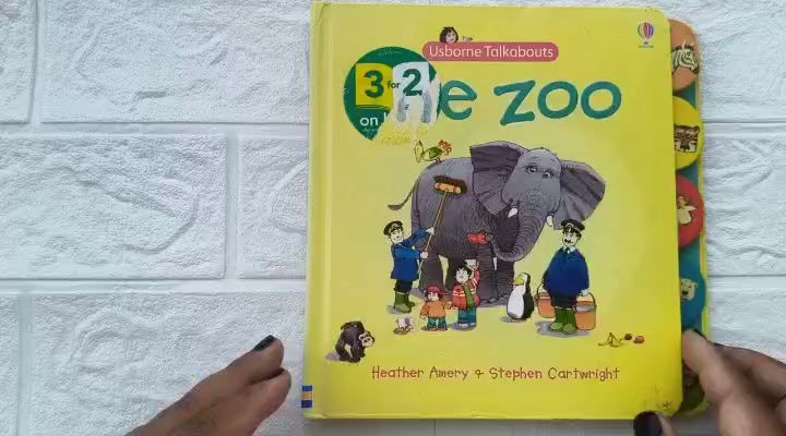 Thumbnail: The Zoo - Tab Board Book