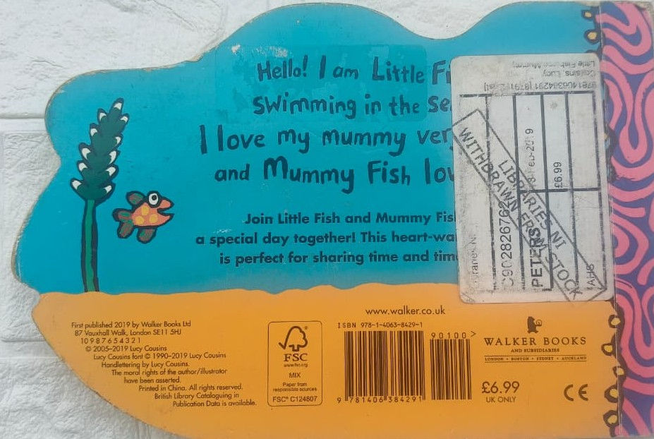 Thumbnail: Little Fish & Mummy - Die-Cut Board Book