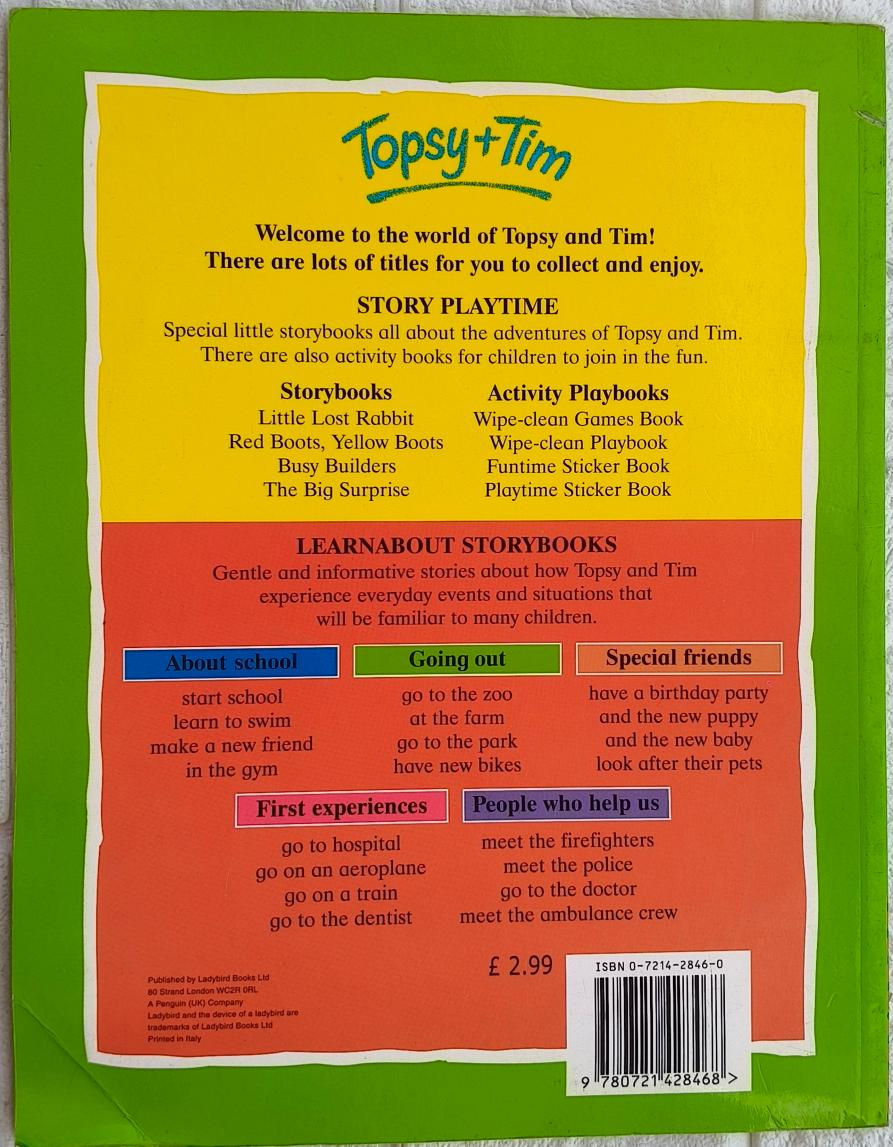 Thumbnail: Topsy & Tim At The Farm - Paperback