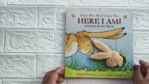 Guess How Much I love you - Here I Am ! - Finger Puppet Board Book