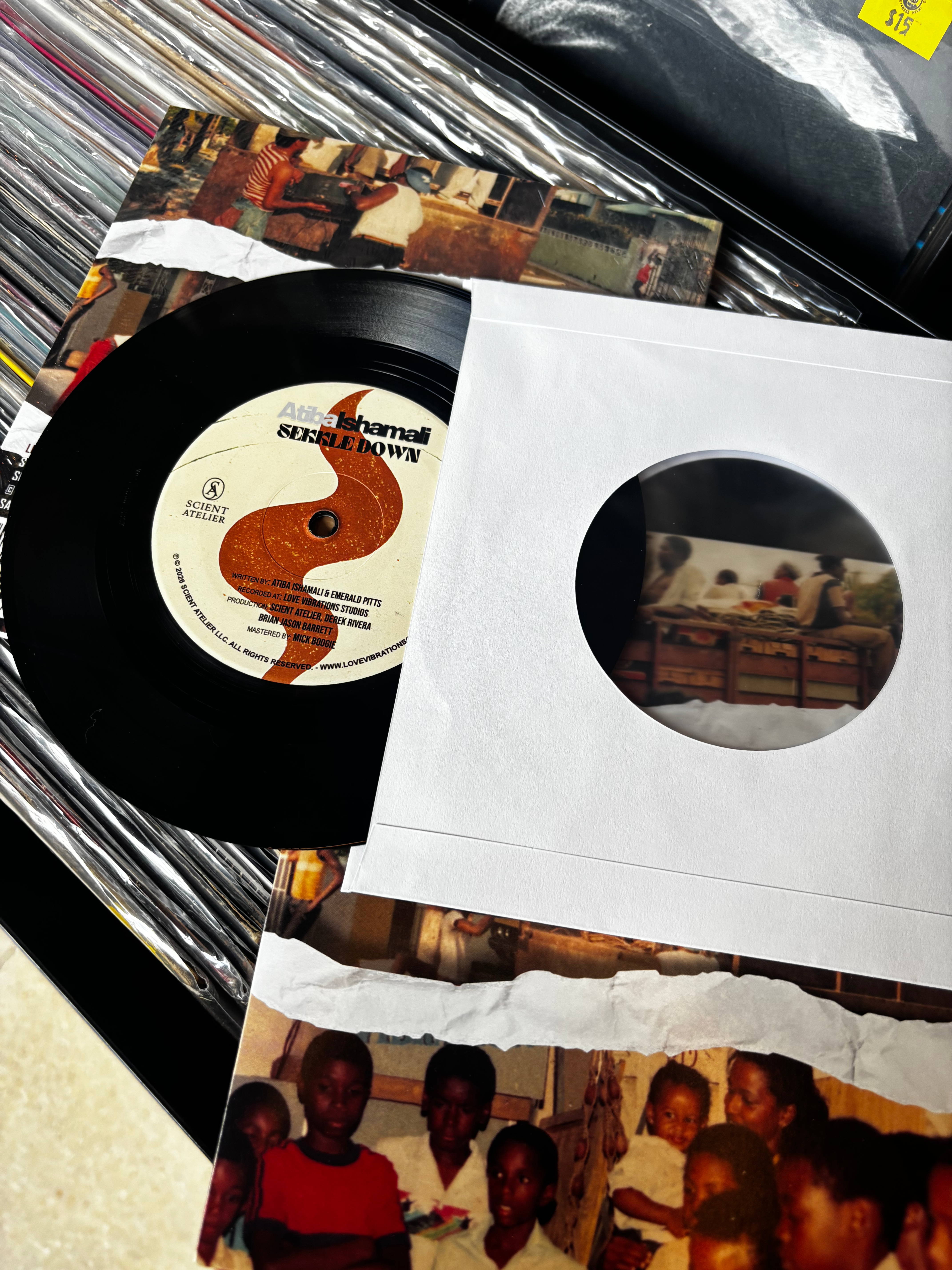 Vinyl - "Sekkle Down" 45RPM 7"