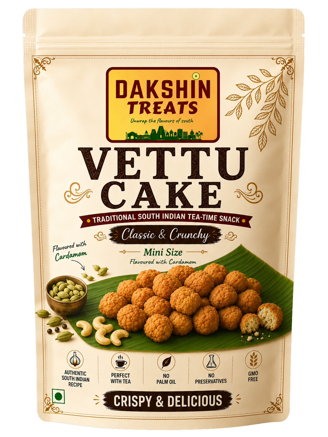 Mini Vettu Cake – Traditional Kerala Tea-Time Snack