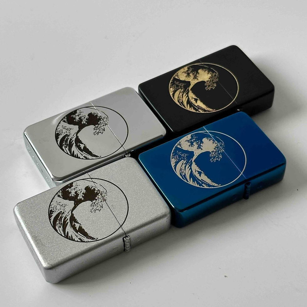 Thumbnail: THE GREAT WAVE OF KANAGAWA LIGHTER