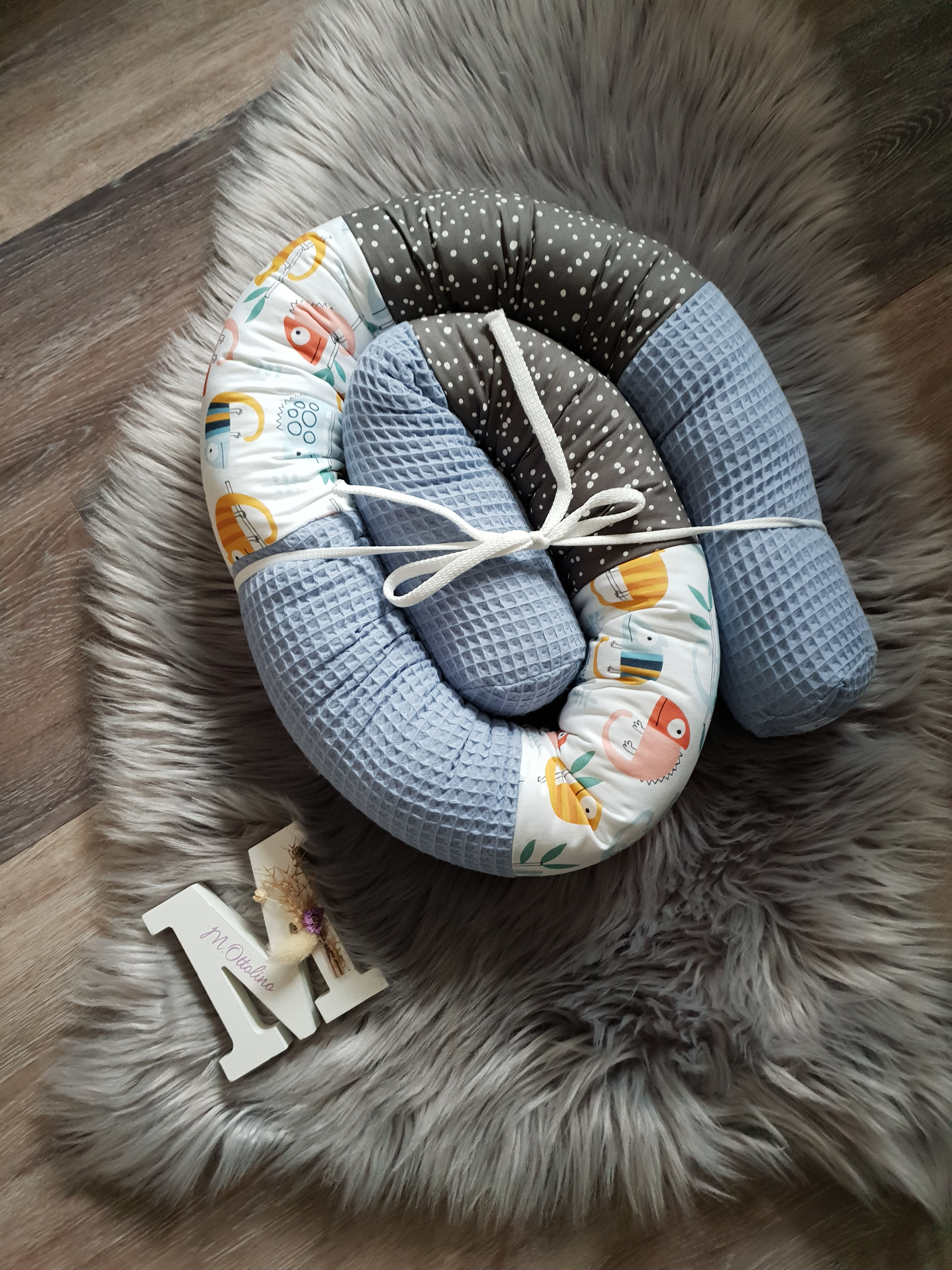 Bettschlange - Chamäleon blau