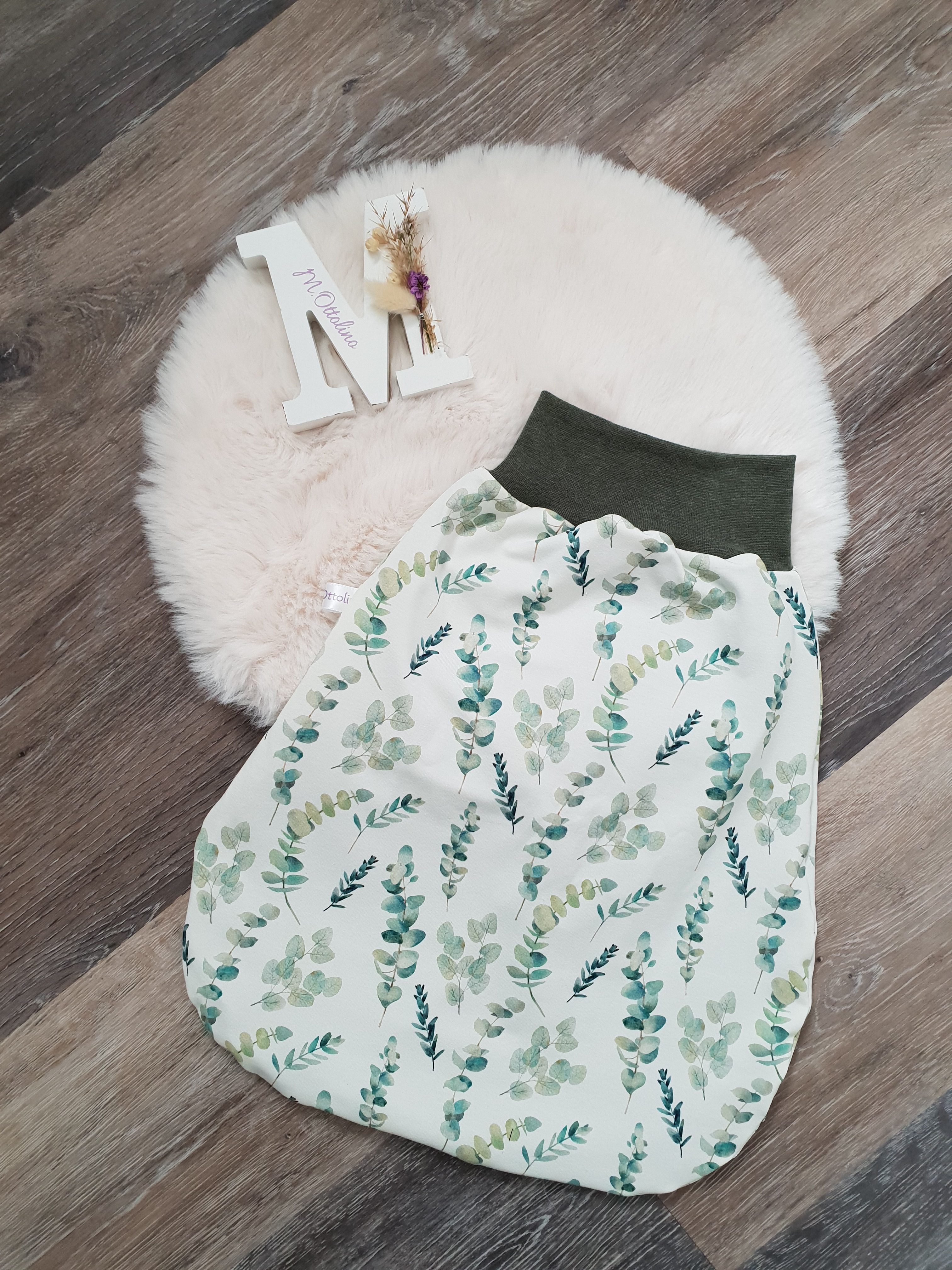 Jersey Pucksack/Schlafsack - Eukalyptus