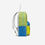 Thumbnail: Minimal Luxe Backpack YELLOW, BLUE, & WHITE