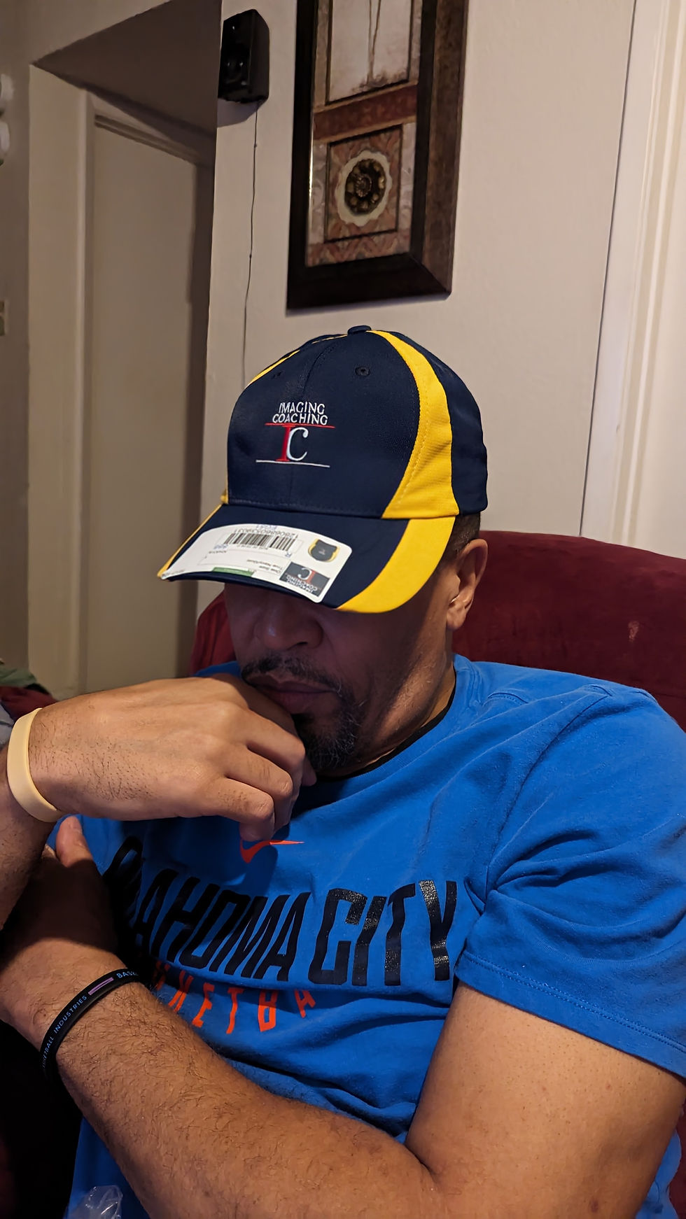 Thumbnail: Sport-Tek® Dry Zone® Nylon Colorblock Cap