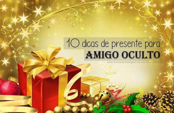 10 Dicas de presente para amigo oculto