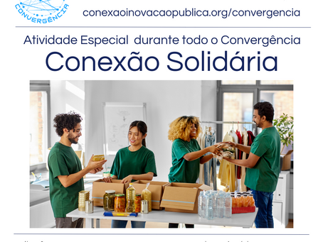 Atividade Especial do Convergência: Conexão Solidária