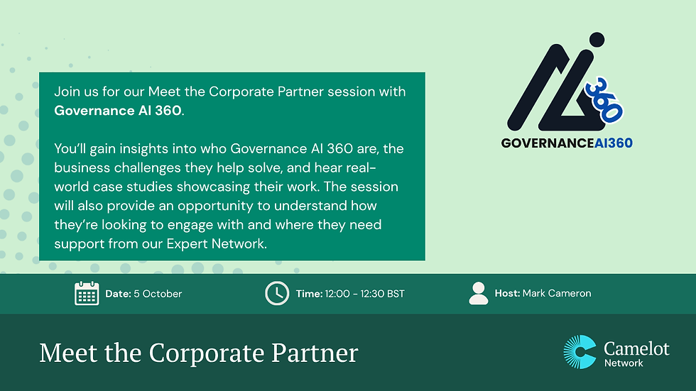 Governance AI 360 - Meet the Corporate Partner