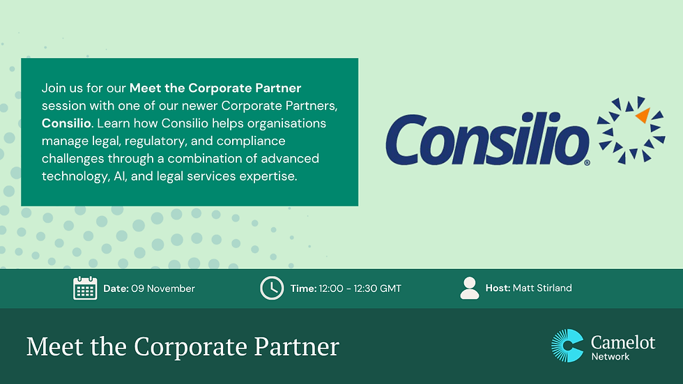 Consilio - Meet the Corporate Partner