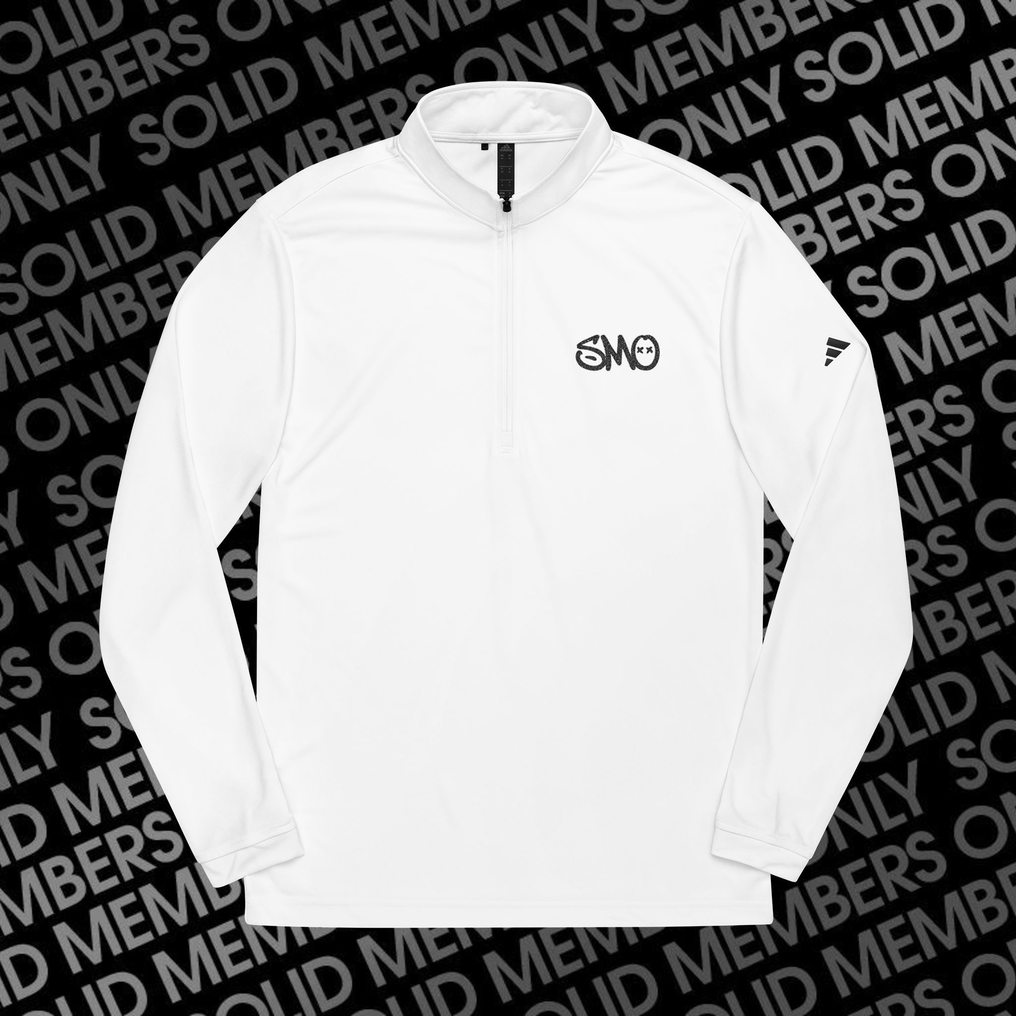 sMo adidas® Quarter-Zip Pullover