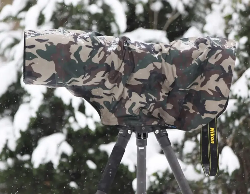 Thumbnail: ROLANPRO Camo Camera Raincoat