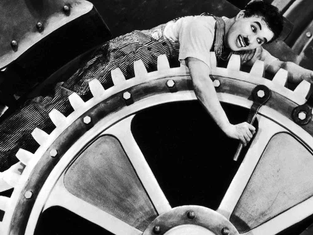 Charlie Chaplin Tempos Modernos
