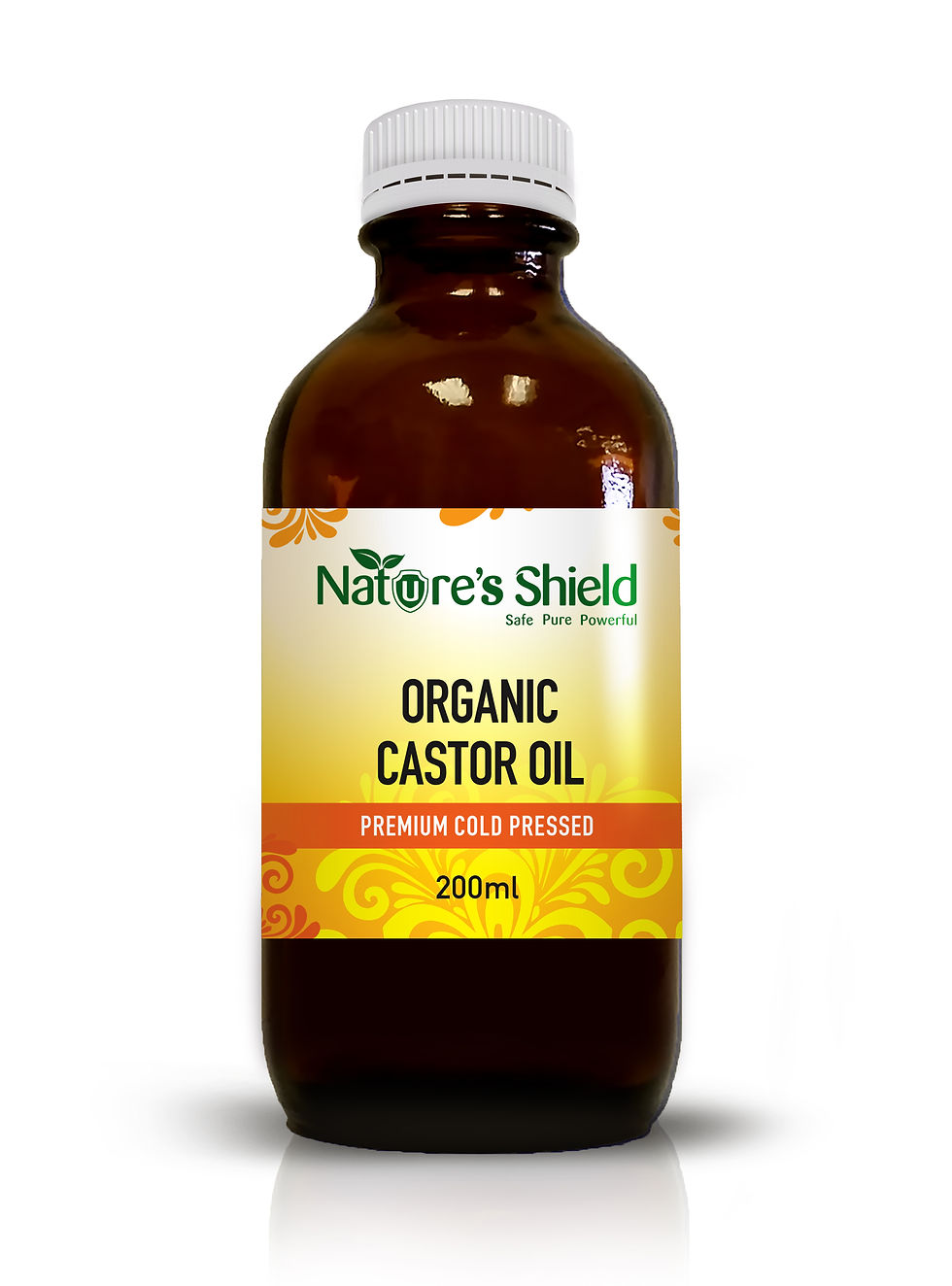Organic Castor Oil Ricinus Communis 200ml