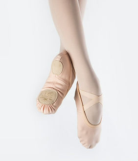 FR Duval D007z Super-Fit Stretch Canvas Ballet Slippers