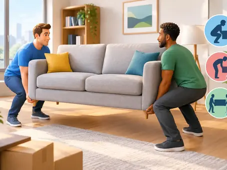 How to Move Heavy Furniture Without Injury
