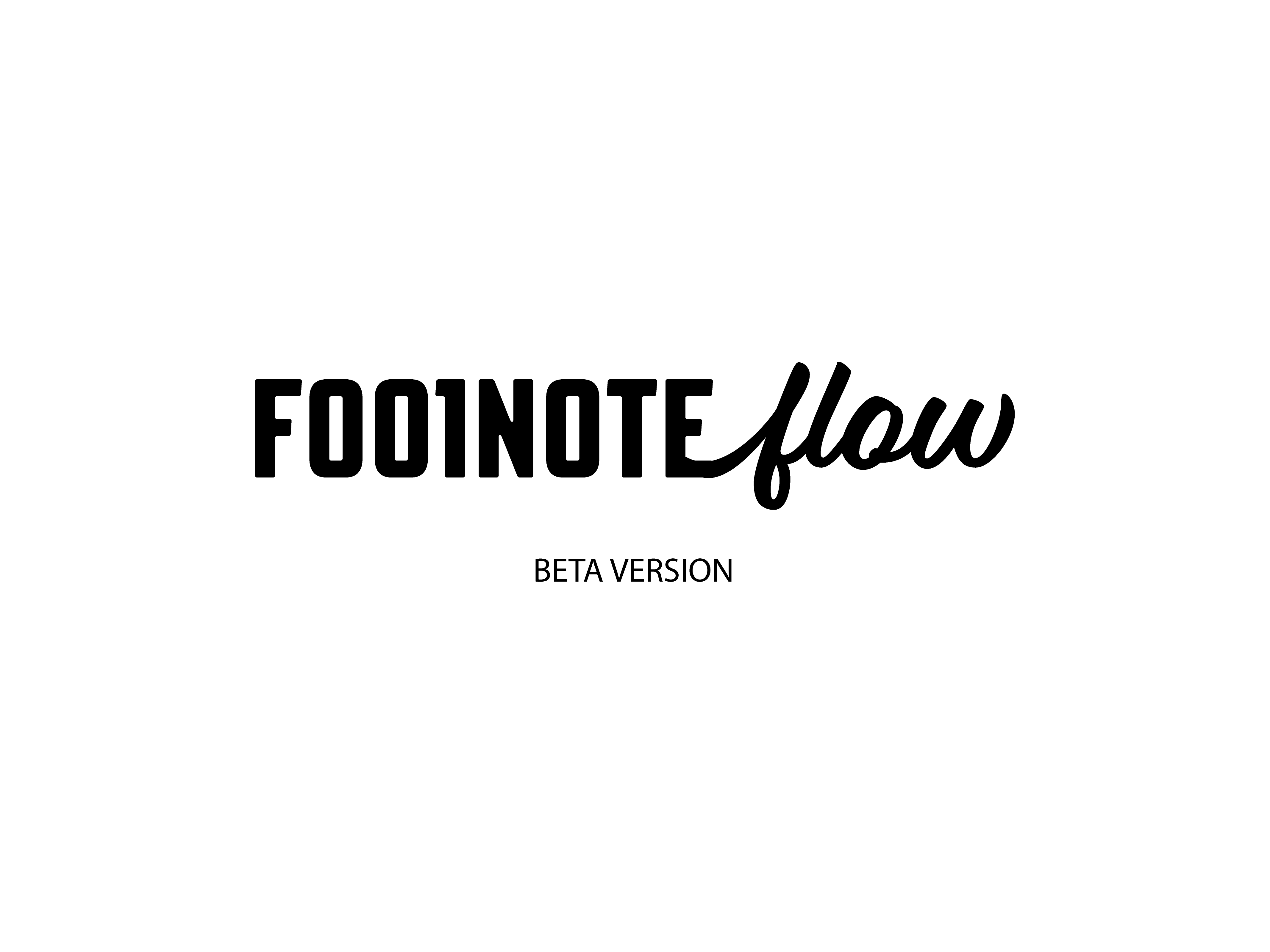 Footnote Flow