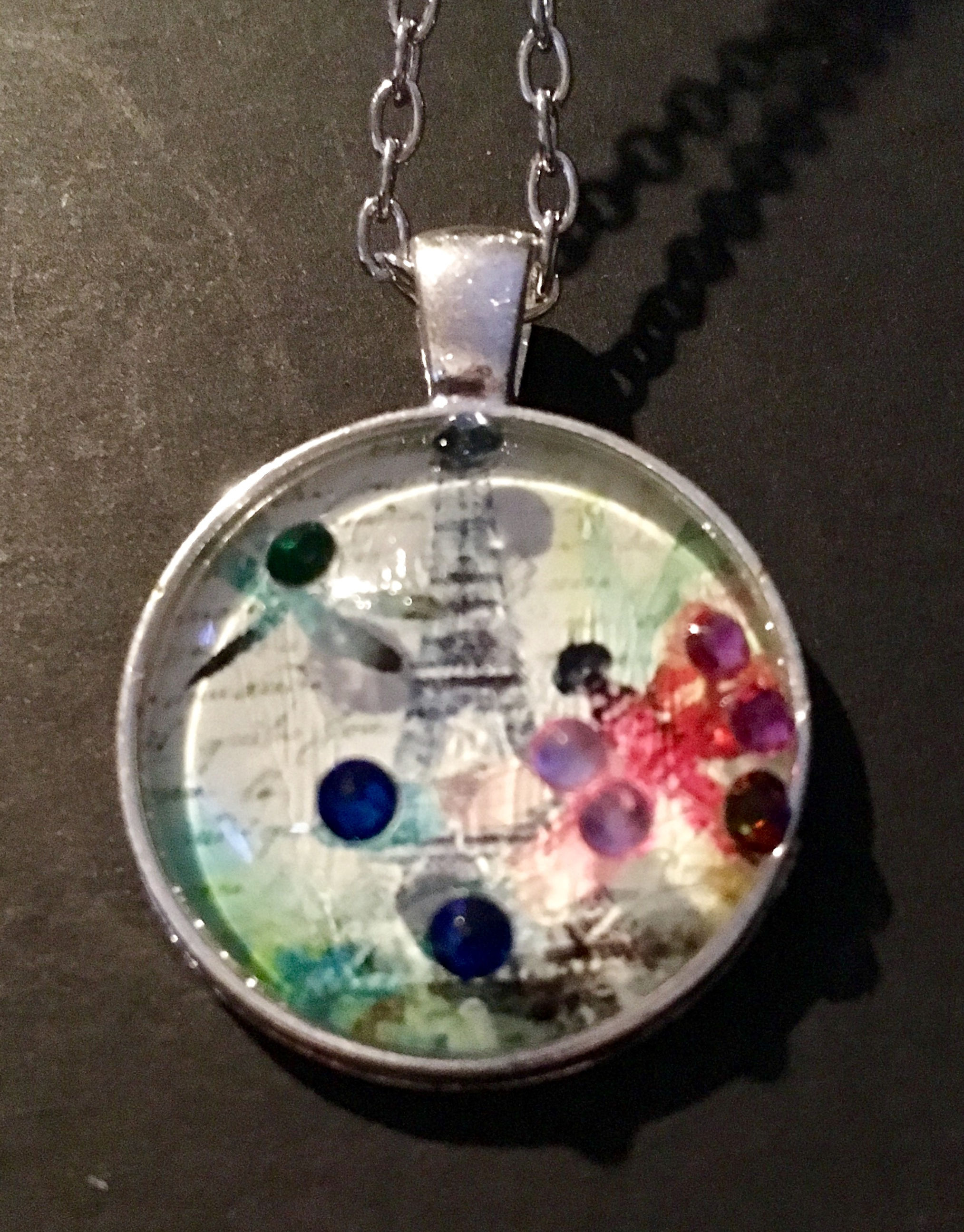 Dragonfly In Paris Pendant