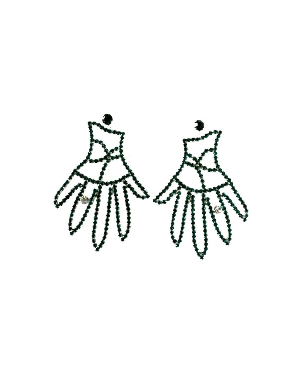 Palm reader earrings