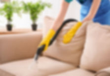 Vacuuming Couch