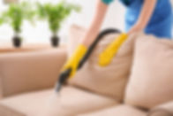 Vacuuming Couch